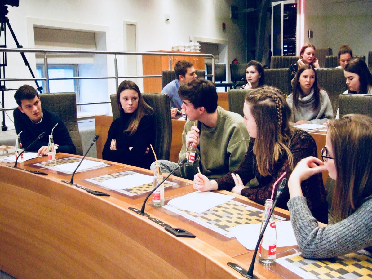 Bezoek van het Vlaams Parlement